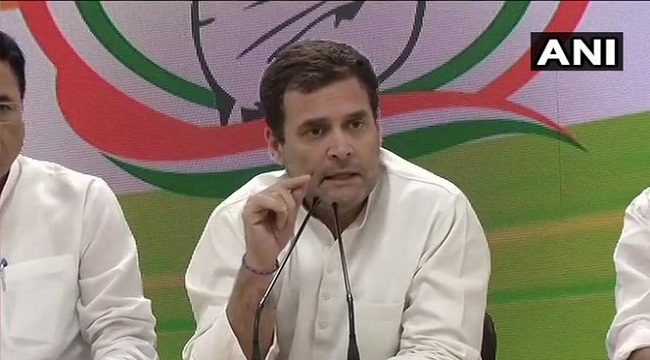 rahul gandhi on minimum income scheme